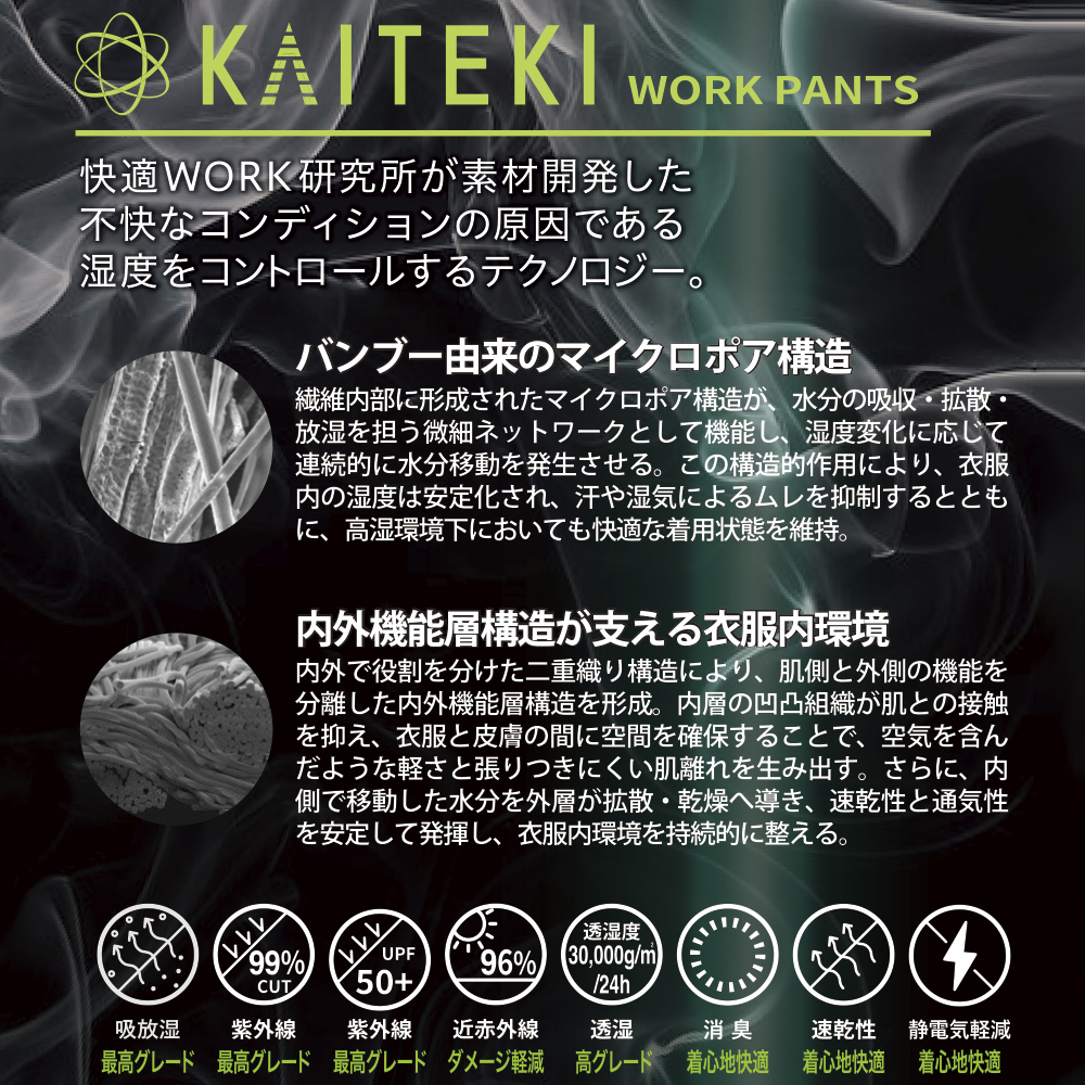 KAITEKIサマーデニムパンツ