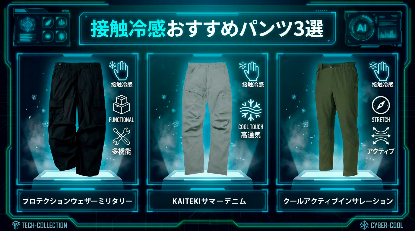 サマーパンツおすすめ3選