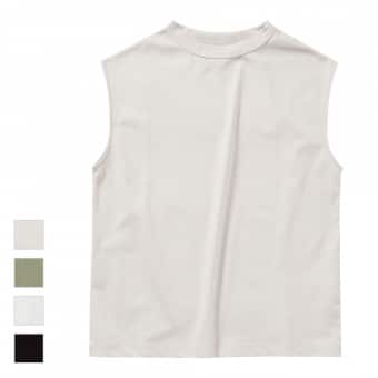 レディースソロテックス(R)使用シーンレスノースリーブTシャツ