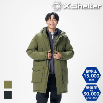 【予約販売D】エックスシェルター断熱α防水防寒アークティカルコート